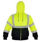 260583CP Ironwear Class 3 Premium Hooded Full Zipper Sweatshirt
