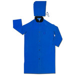 174669CP MCR PVC/Polyester 49'' Blue Rain Coat