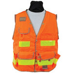 104003CP  SECO Class 2 Surveyors Vest w/Mesh Back