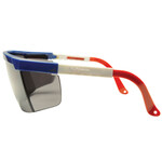 19704CP NSI N-Specs Tri-Star 200 Gray Lens Safety Glasses