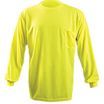 244809CP Occunomix Wicking Birdseye Long Sleeve T-shirt
