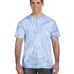 277452CP Tie-Dye Adult 5.4oz 100% Cotton Tie-Dyed T-Shirt - Spider
