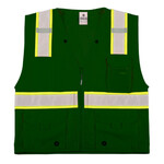 321221CP ML Kishigo Enhanced Visibility Multi-pocket Mesh Vest
