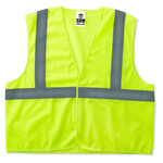 278756CP Ergodyne GloWear 8205HL Super Econo Vest w/ Velcro Closure 