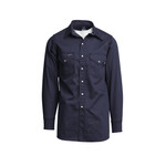 91899CP Lapco FR 7 oz. FR Western Shirts 100% Cotton 