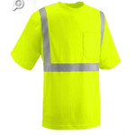 285463CP RAF ANSI Class 2 Birdseye Safety T-Shirt:  