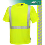 287992CP RAF Hi-Vis Class 2 Short Sleeve Jersey Knit T-Shirt 