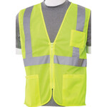 288232CP ERB S363P Type R Class 2 Mesh Economy Safety Vest 