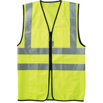 Occunomix Class 2 Premium Solid Dual Stripe Surveyor Vests