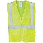 Ironwear Mesh Reflective Class 2 Vest w/ Zipper & Pockets