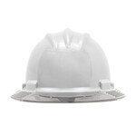 203689CP Bullard AboveView Clear See-Through Visor 4-Point Ratchet Full Brim Hard Hat