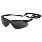 55987CP Jackson Safety Nemesis Smoke Anti-Fog Lens & Black Frame Safety Glasses 