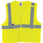 185234CP Ergodyne GloWear 8260FRHL FR Modacrylic Vest - Velcro Closure