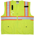 366377CP MCR River City Luminator Class 2 Surveyor Safety Vest