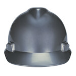 31680CP MSA Silver V-Gard Ratchet Suspension Hard Hat