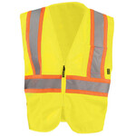 Occunomix Class 2 High Visibility Value Mesh Two-Tone Safety Vests