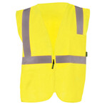 Occunomix High-Vis Value Solid Standard Zipper Safety Vest