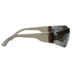 Crews Checklite Gray Anti-Scratch Lens & Smoke Temples Safety Glasses