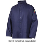 Black Stallion 9oz Cotton Stretch Back FR Welding Jacket