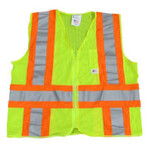 Ironhorse Class 2 Two Tone Mesh Safety Vest w/ Velcro Closure