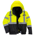 Portwest Hi-Vis Premium 3-In-1 Bomber Jacket