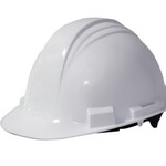North A59 Peak Cap Style Hardhat w/ Ratchet Suspension 