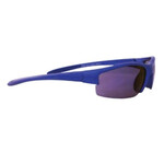 Smith & Wesson Equalizer Blue Mirrored Lens & Blue Frame Safety Glasses