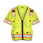 ML Kishigo Class 3 Hi-Vis Professional Surveyor's Traffic Safety Vest