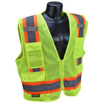 Radians SV22X Economy Mesh Two-Tone X-Back Class 2 Safety Vest - LUNDA