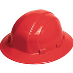 ERB Omega II Full Brim Hardhat w/ 6-Point Ratchet Suspension