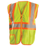 OccuNomix LUX-SSCLC2Z Classic Mesh Two-Tone Safety Vest