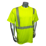 Radians Class 2 Hi-Vis Lime Moisture Wicking T-Shirt