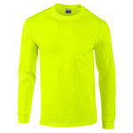 RAF Hi Vis Birdseye Long Sleeve Pocket T-Shirt 