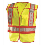 Occunomix Premium Solid Public Safety Fire Vest