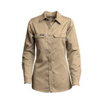 Lapco FR 8.3 Cal 7oz 7oz.Westex UltraSoft AC Ladies Uniform Shirt