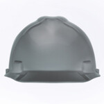 MSA V-Gard 4-Point Pinlock Suspension Cap Hard Hat - Silver