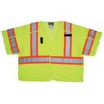 MCR Safety SURVCL3 Type R Class 3 Breakaway Surveyor Safety Vest