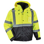 Ergodyne GloWear 8381 3-in-1 Thermal High Visibility Class 3 Jacket