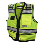 DeWalt DSV521 Type R Class 2 Heavy Duty Surveyor Safety Vest