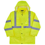 Ergodyne Glowear 8366 Type R Class 3 Lightweight Hi-Vis Rain Jacket 