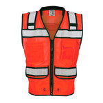 ML Kishigo S5704 Black Series Surveyor Safety Vest