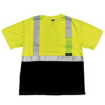Pyramex RTS21B Class 2 Hi-Vis Black Bottom T-Shirt