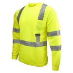 Radians ST24-3 Type R Class 3 Mesh Long Sleeve T-Shirt w/ UV Protection