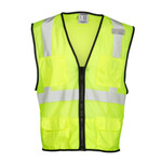 ML Kishigo 6 Pocket Class 2 Mesh Vest w/ Zipper