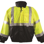 Occunomix Premium FourWay Black Bottom Bomber Jacket