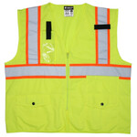 MCR Safety Class 2 Two-Tone Tricot Safety Vest