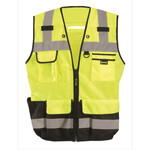 Occunomix Class 2 Heavy Duty Black Bottom Surveyor Vest