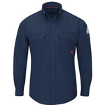 370752CP Bulwark FR QS24 Men's iQ Series Lightweight Comfort Woven Shirt