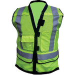 370934CP ORR Safety Hi-Vis Green Mesh Surveyor Vest