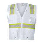 360513CP ML Kishigo Enhanced Visibility Multi-Pocket Mesh Vest